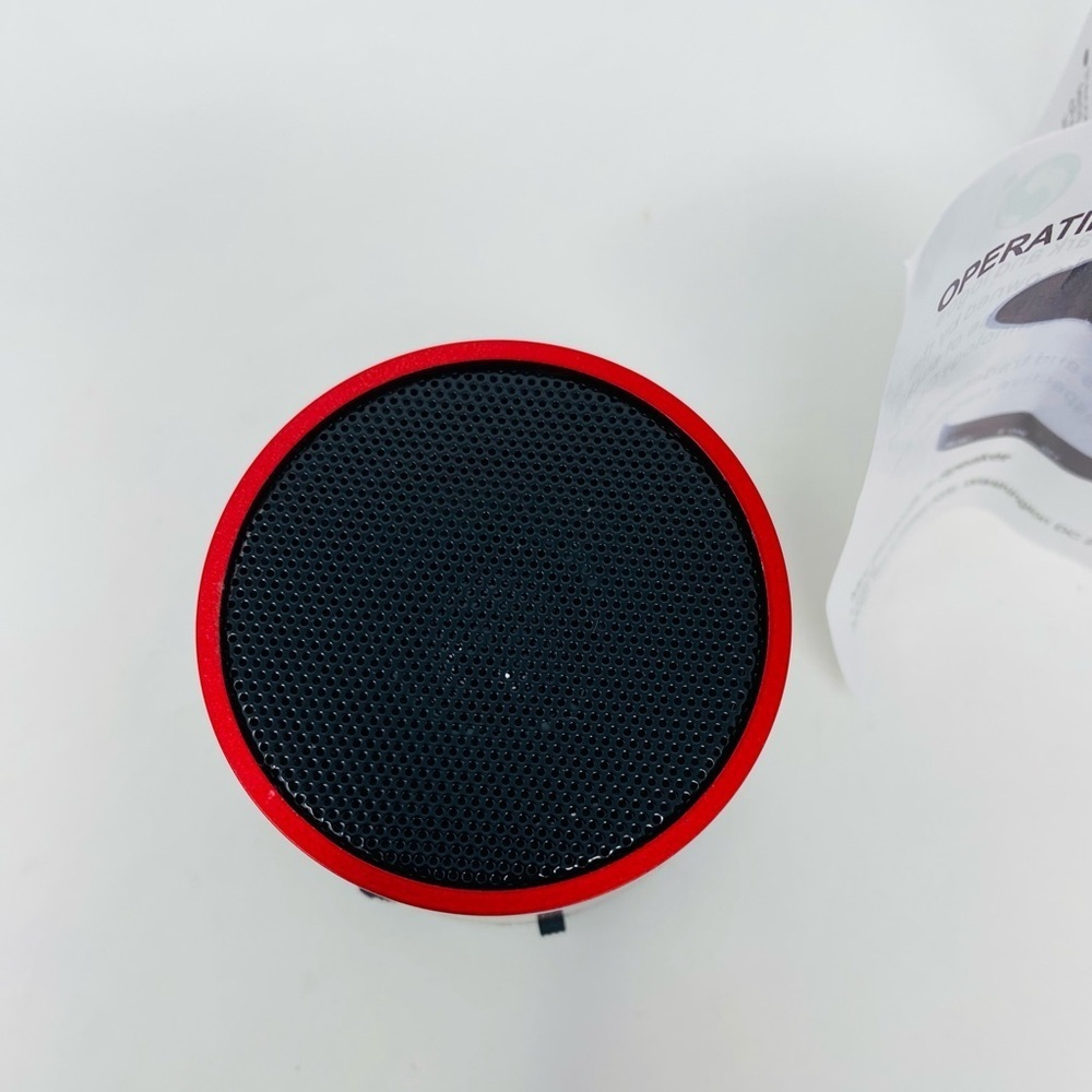 NEW - AARP Red Portable Mini Bluetooth Speaker - Picture 4 of 10